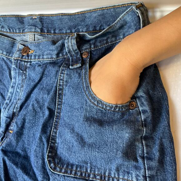 Riders Women Jeans size 16M Blue Mid Rise Straight Leg - Picture 7 of 11